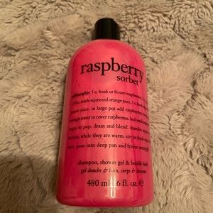 Philosophy raspberry sorbet